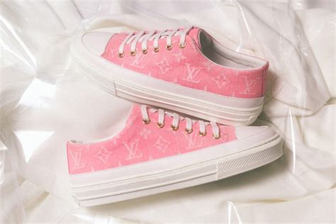 pink and red louis vuitton sneakers|pink Louis Vuitton heels.